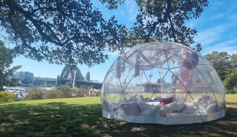 Romantic, Boozy Picnic in an Igloo thumbnail